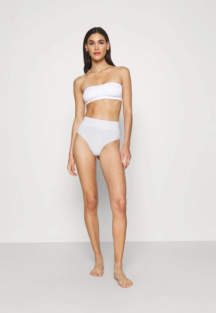 Pantalon ANNA FIELD Anna Field 2pp High Waist Thong Blanche Femme | HBA-0576928